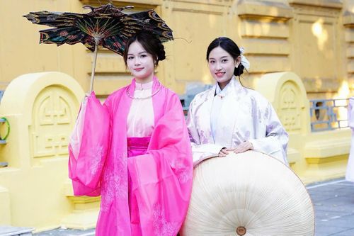 Bách Hoa Bộ Hành 2025: Hơn 1.000 người diễu hành cổ phục Việt rực rỡ sắc màu di sản