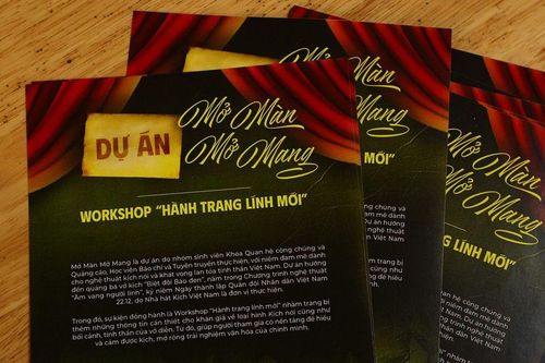 Workshop 'Hành trang lính mới': Điểm chạm cảm xúc đưa kịch nói đến gần với người trẻ