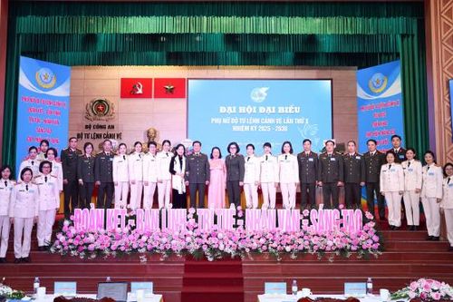 Phụ nữ Cảnh vệ phát huy bản lĩnh, trách nhiệm trong nhiệm kỳ 2025–2030