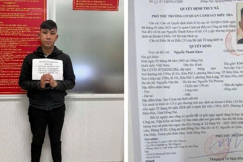 Bắt giữ đối tượng truy nã Nguyễn Thanh Khoa