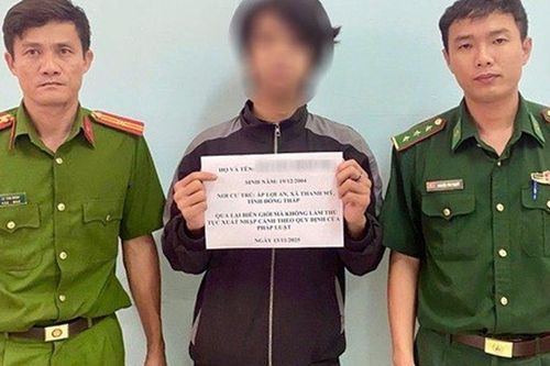 Nam thanh niên sinh năm 2004 xuất cảnh trái phép sang Campuchia và cái kết