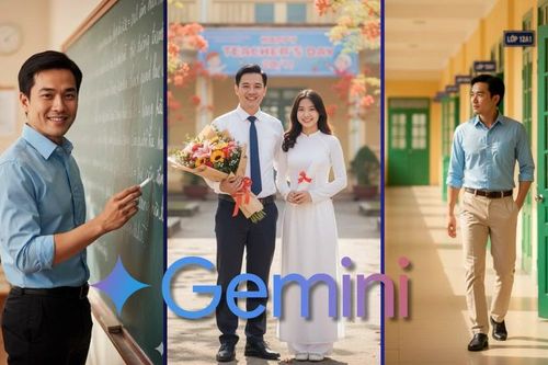 Câu lệnh để tạo những bức ảnh chủ đề thầy cô giáo nhân dịp 20/11 với Gemini AI