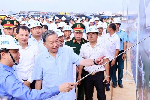 Tổng Bí thư Tô Lâm: Hướng tới mục tiêu sân bay Long Thành là điểm đến hàng không hấp dẫn bậc nhất Đông Nam Á