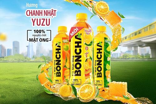 Trà mật ong Boncha ra mắt hương chanh Nhật Yuzu thời thượng