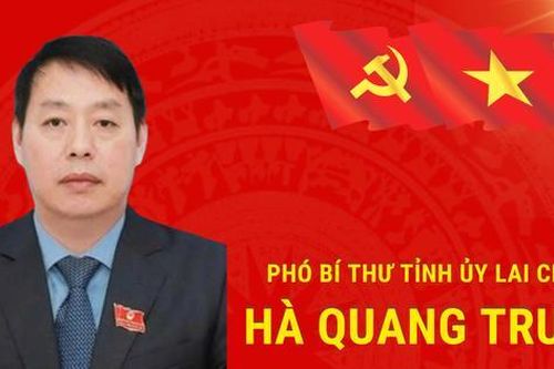 Tiểu sử đồng chí Hà Quang Trung, tân Phó Bí thư Tỉnh ủy Lai Châu