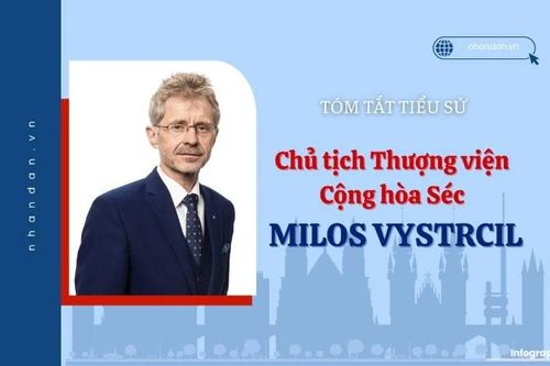 Tóm tắt tiểu sử Chủ tịch Thượng viện Cộng hòa Séc Milos Vystrcil