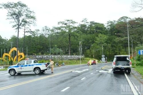 Lâm Đồng công bố tình huống khẩn cấp về thiên tai đối với đường đèo Prenn