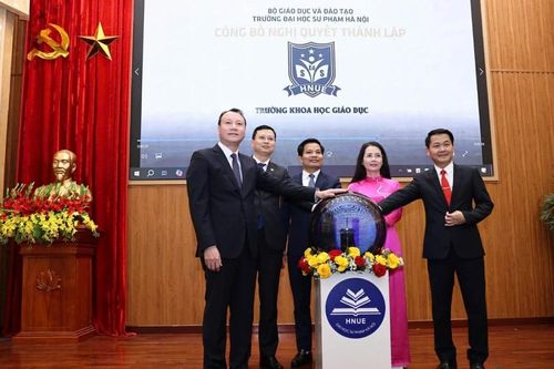 Thành lập 3 trường thuộc Trường đại học Sư phạm Hà Nội: Bước đi quan trọng trên lộ trình trở thành đại học