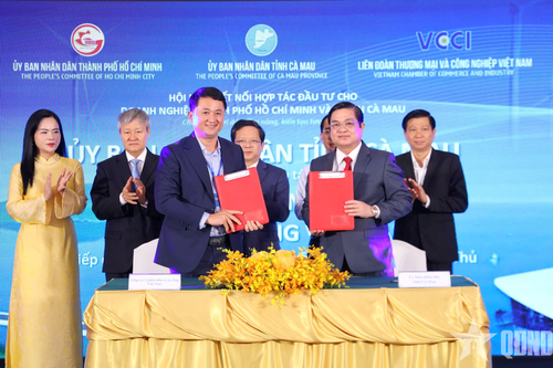 Tăng cường kết nối hợp tác đầu tư giữa TP Hồ Chí Minh và Cà Mau