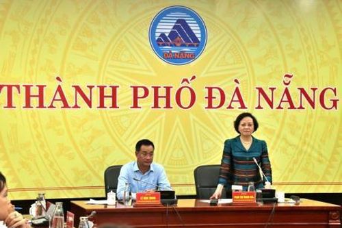 Phó Thủ tướng Chính phủ Phạm Thị Thanh Trà làm việc với UBND TP Đà Nẵng về kết quả thực hiện mô hình chính quyền 2 cấp