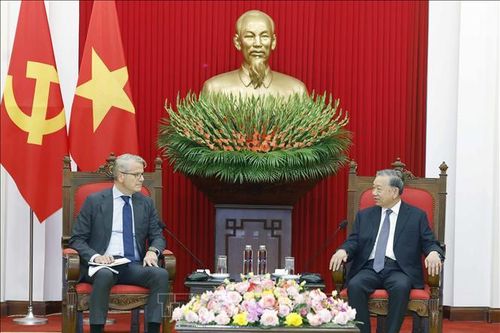 Tổng Bí thư Tô Lâm tiếp Giám đốc Tập đoàn A.P.Moller - Maersk, Đan Mạch