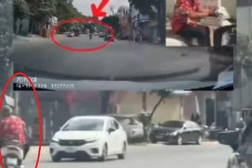 Nam thanh niên đánh võng, tạt đầu các phương tiện lưu thông ở làn ngược chiều