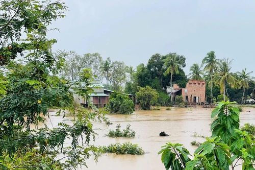 Mưa lũ kéo dài gây ngập úng tại Gia Lai, nhiều điểm dân cư bị chia cắt