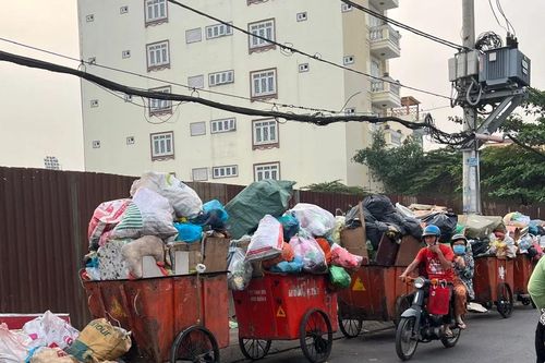 TPHCM nguy cơ 'nghẽn rác' diện rộng