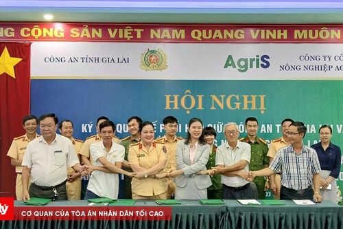 Công an tỉnh Gia Lai tổ chức ký cam kết đảm bảo an toàn giao thông vụ mía 2025-2026