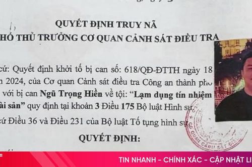 Truy nã đối tượng thuê xe ô tô tự lái rồi bỏ trốn