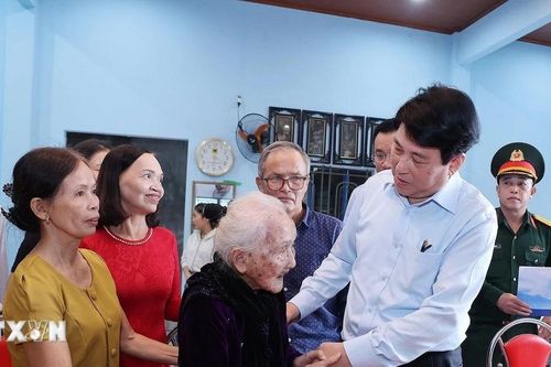 Hoạt động của Chủ tịch nước Lương Cường tại thành phố Đà Nẵng