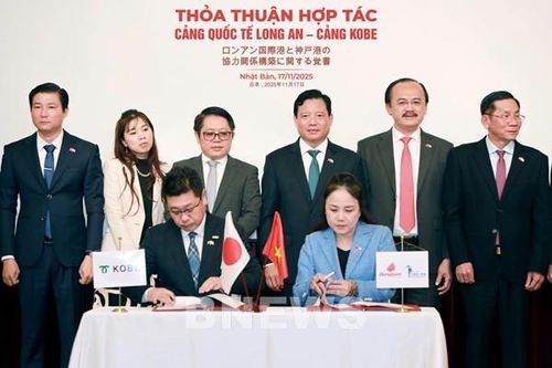 Cảng quốc tế Long An và Cảng Kobe (Nhật Bản) thiết lập quan hệ đối tác chiến lược
