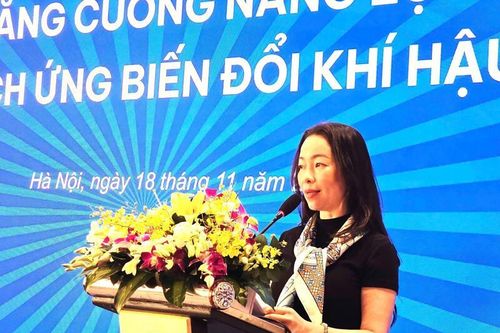 Tăng cường năng lực quản lý thích ứng biến đổi khí hậu cho bộ, ngành