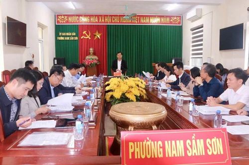Thường trực HĐND tỉnh giám sát việc thực hiện Nghị quyết của HĐND tại phường Nam Sầm Sơn