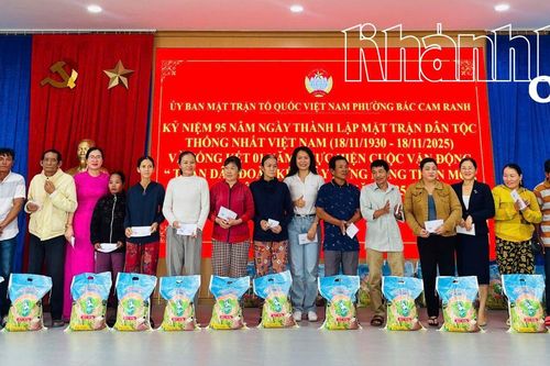 Phường Bắc Cam Ranh kỷ niệm 95 năm Ngày thành lập Mặt trận Dân tộc Thống nhất Việt Nam