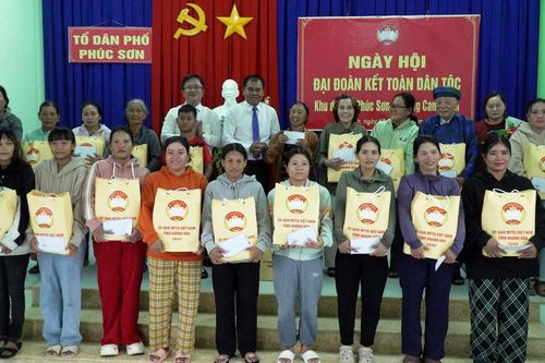 Ngày hội Đại đoàn kết toàn dân tộc Tổ dân phố Phúc Sơn, phường Cam Ranh