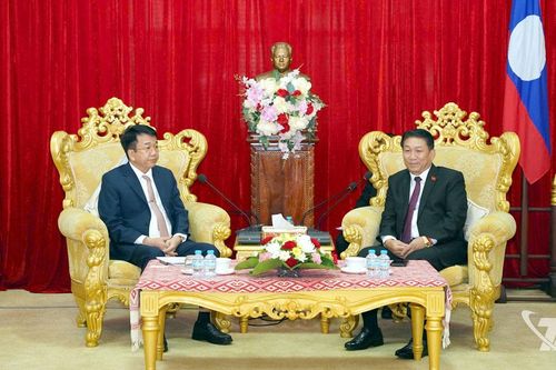 Đoàn công tác của tỉnh Thái Nguyên thăm và làm việc tại CHDCND Lào