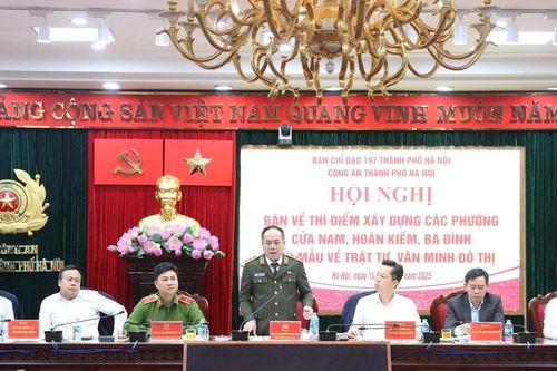 Xây dựng thí điểm các phường Hoàn Kiếm, Cửa Nam, Ba Đình thành kiểu mẫu về trật tự, văn minh đô thị