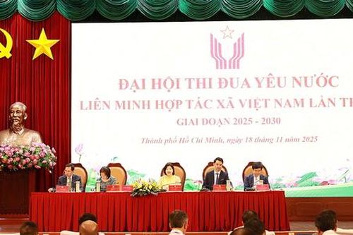 Đại hội thi đua yêu nước Liên minh HTX Việt Nam: 'Đoàn kết, Sáng tạo, Vươn tới tương lai bền vững'