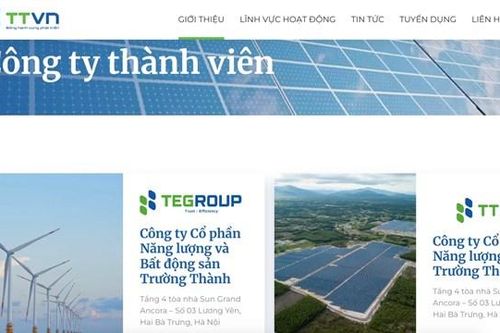Năng lượng và Bất động sản Trường Thành (TEG) đổi tên, xóa ngành bất động sản để dồn lực cho năng lượng tái tạo