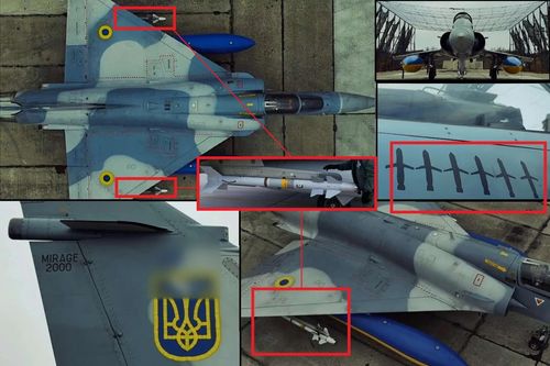 Ukraine khoe tiêm kích Mirage 2000 hạ tên lửa hành trình Nga