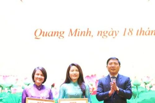 Xã Quang Minh có 8 cá nhân được nhận Bằng khen của Thủ tướng Chính phủ