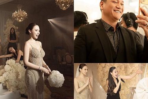 Dàn sao đình đám trong đám cưới của Á hậu nhà Sen Vàng bên chú rể doanh nhân ngành công nghệ