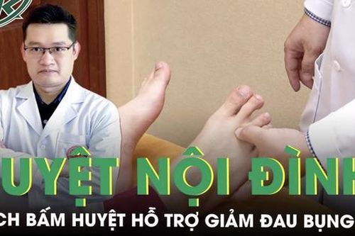 Hướng dẫn cách bấm huyệt nội đình giảm đau bụng