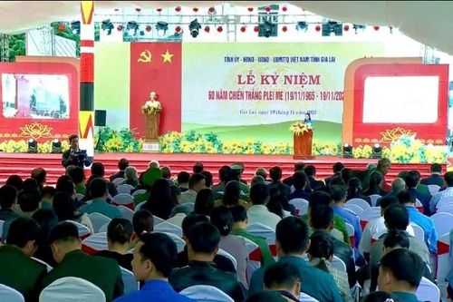 Gia Lai: Kỷ niệm 60 năm Chiến thắng Plei Me
