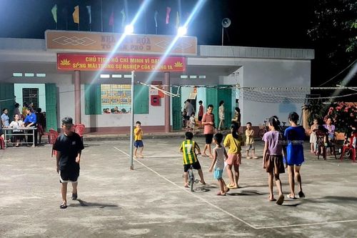 Thái Nguyên xây dựng nhà văn hóa, trung tâm thể thao, nâng cao đời sống tinh thần người dân