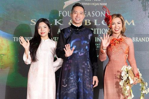 Quảng bá hoa lụa và áo dài lụa Việt tại Mỹ