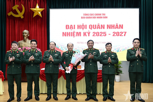 Báo Quân đội nhân dân tổ chức thành công Đại hội quân nhân nhiệm kỳ 2025-2027