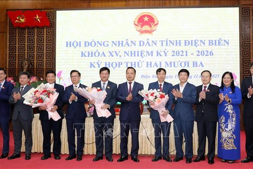 Bầu Chủ tịch UBND và Chủ tịch HĐND tỉnh Điện Biên