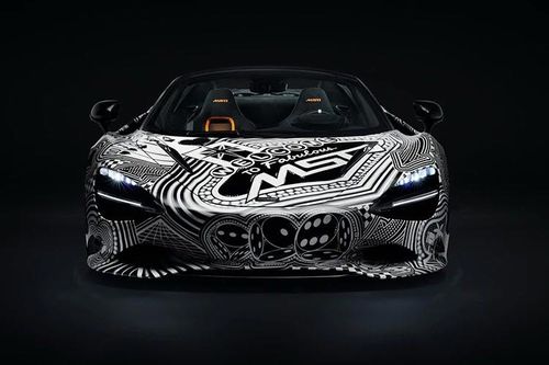 Ngắm McLaren 750S Spider 'độc nhất vô nhị' lấy cảm hứng từ Las Vegas