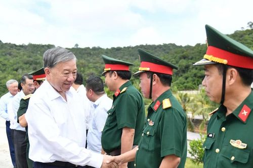 Tổng Bí thư Tô Lâm thăm, làm việc tại Đặc khu Thổ Châu