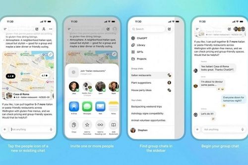 OpenAI cho ra mắt tính năng trò chuyện nhóm trên ChatGPT