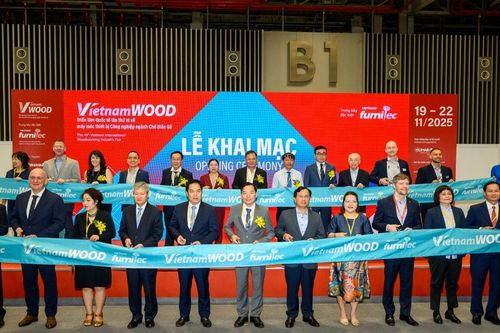 Ấn tượng Canadian Wood tại VietnamWood 2025 với giải pháp gỗ mềm bền vững và ứng dụng nội thất hiện đại