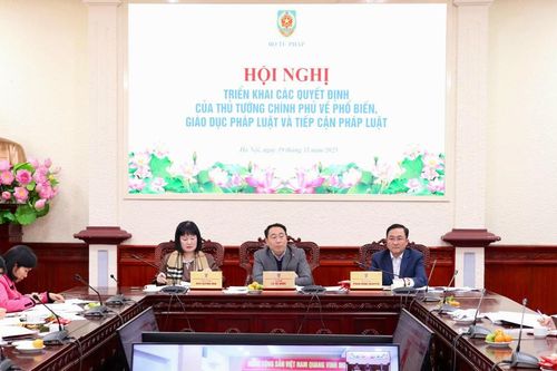 Triển khai đồng bộ các quyết định của Thủ tướng về phổ biến, giáo dục pháp luật và tiếp cận pháp luật