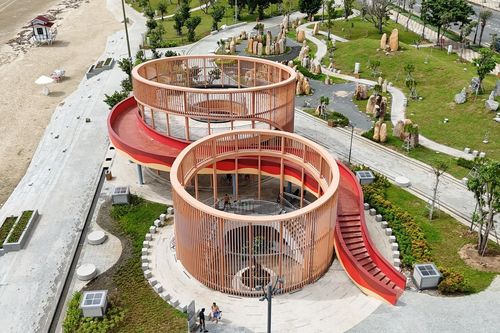Ngỡ ngàng với loạt trạm dịch vụ công cộng 'cực xịn' ở Bãi Sau Vũng Tàu