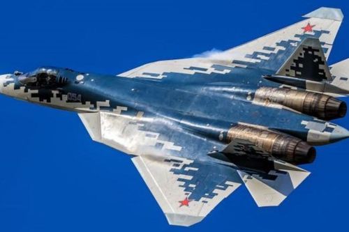 Su-57E Nga 'gây bão' tại Dubai, với vòi phun phẳng 2D, tiêu diệt phòng không vượt xa F-35