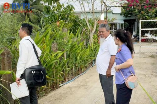 Phối hợp xem xét, thẩm định tại chỗ tài sản tranh chấp