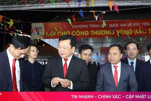 Khai mạc Hội chợ Công thương vùng Bắc Trung Bộ - Hà Tĩnh