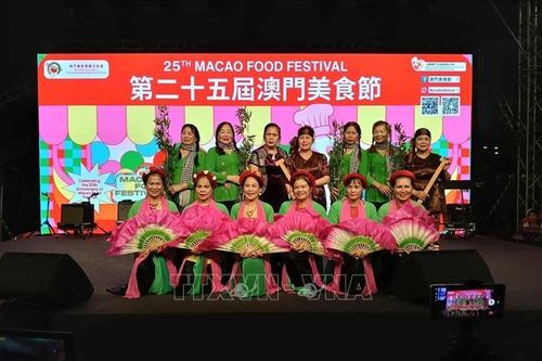Dấu ấn Việt Nam tại Lễ hội văn hóa ẩm thực ở Macau (Trung Quốc)