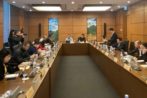 Đoàn ĐBQH Thanh Hóa góp ý về dự thảo Nghị quyết của Quốc hội quy định một số cơ chế, chính sách tháo gỡ khó khăn, vướng mắc trong tổ chức thi hành Luật Đất đai
